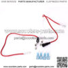 Cigarette Lighter Socket Splitter 12V Dual USB 2.1A/1A Charger Power Adapter Outlet for Car Boat Marine Motorcycle Scooter RV DIY Kit (Black) - Image 3