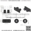 Cigarette Lighter Socket Splitter 12V Dual USB 2.1A/1A Charger Power Adapter Outlet for Car Boat Marine Motorcycle Scooter RV DIY Kit (Black) - Image 4