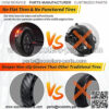 Solid Tire Replacement for Electric Scooter Xiaomi M365 / Gotrax Gxl V2,8.5 inches Electric Scooter Tires, Explosion Proof Tire, Electric Scooter Wheel's Replacement [2 Piece] (FTR-TR1) - Image 2