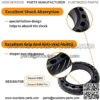 Solid Tire Replacement for Electric Scooter Xiaomi M365 / Gotrax Gxl V2,8.5 inches Electric Scooter Tires, Explosion Proof Tire, Electric Scooter Wheel's Replacement [2 Piece] (FTR-TR1) - Image 3