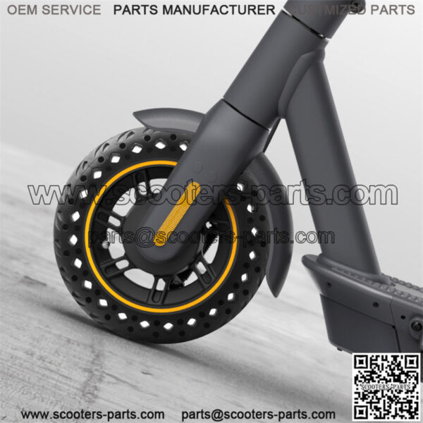Applicable to MAX G30 electric pulley without inflatable outer honeycomb explosion-proof tire puncture-proof tire 10*2.5 solid tire