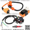 Ignition Coil Kit Racing CDI Spark Plug Magneto Stator Wiring Harness Moped Scooter for GY6 125cc 150cc - Image 3