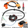 Ignition Coil Kit Racing CDI Spark Plug Magneto Stator Wiring Harness Moped Scooter for GY6 125cc 150cc - Image 4