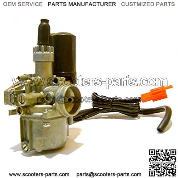 CARBURETOR 17MM 50-80 CC 2-STROKE SCOOTER MAY BE COMPATIBLE WITH SOME MODELS FROM HONDA MINARELLI DIO 50 SYM KYMCO KREIDLER BENELLI MALAGUTI KEEWAY ETC. - Image 4