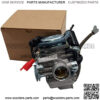 PD24J Carburetor for 4-Stroke GY6 125cc 150cc ATV Go Karts Scooter Mopeds QMJ/QMI157 QMJ/QMI152 - Manifold Intake diameter 24mm PD24J Carb