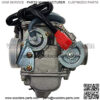 PD24J Carburetor for 4-Stroke GY6 125cc 150cc ATV Go Karts Scooter Mopeds QMJ/QMI157 QMJ/QMI152 - Manifold Intake diameter 24mm PD24J Carb - Image 3
