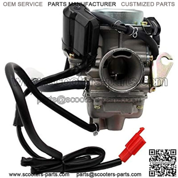 PD24 24mm Carburetor + Fuel Filter For GY6 150cc Scooter Moped Carburetor CARB ATV Gokart Baja - Image 2