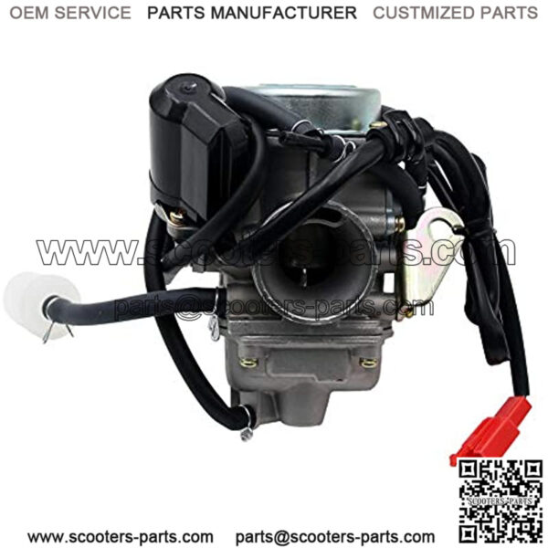 PD24 24mm Carburetor + Fuel Filter For GY6 150cc Scooter Moped Carburetor CARB ATV Gokart Baja - Image 5