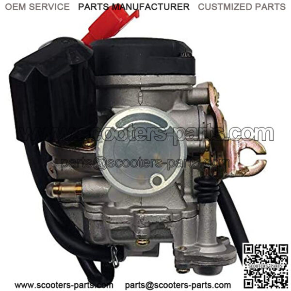 PD20J Carburetor for GY6 49cc 50cc 4 Stroke Scooter Moped Carburetor 20mm Big Bore 139QMB 139QMA Moped ATV Go Kart Quads Buggy Kymco - Image 4