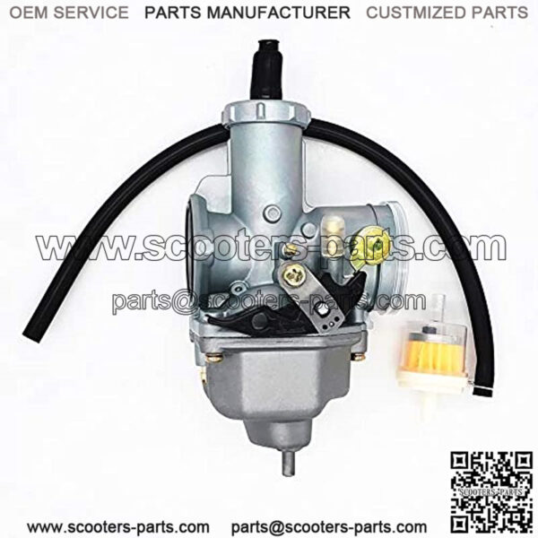 30mm Carburetor Hand Choke Compatible with 2/4 stroke 150cc 200cc 250cc 300cc Dirt Bike ATV Scooter Moped Go-kart