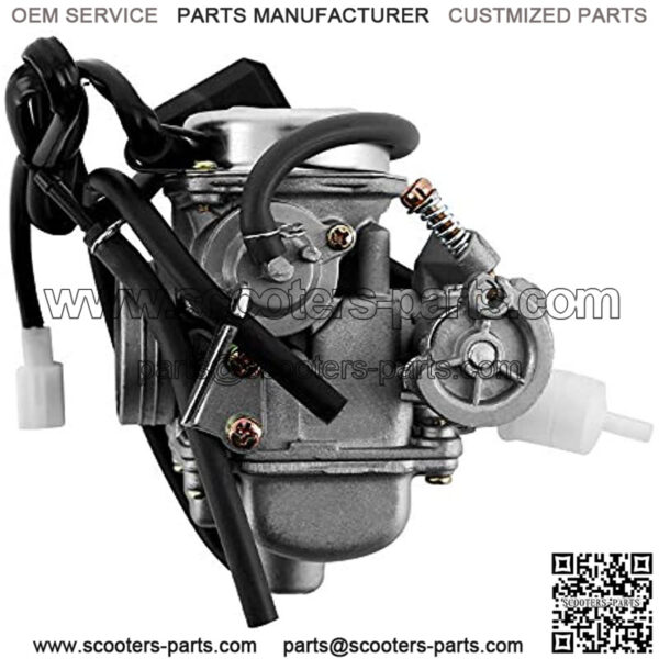 Alloy Carburetor Fuel Carb Fits For GY6 125cc 150cc 4 stroke Engine Scooters ATVs - Image 4