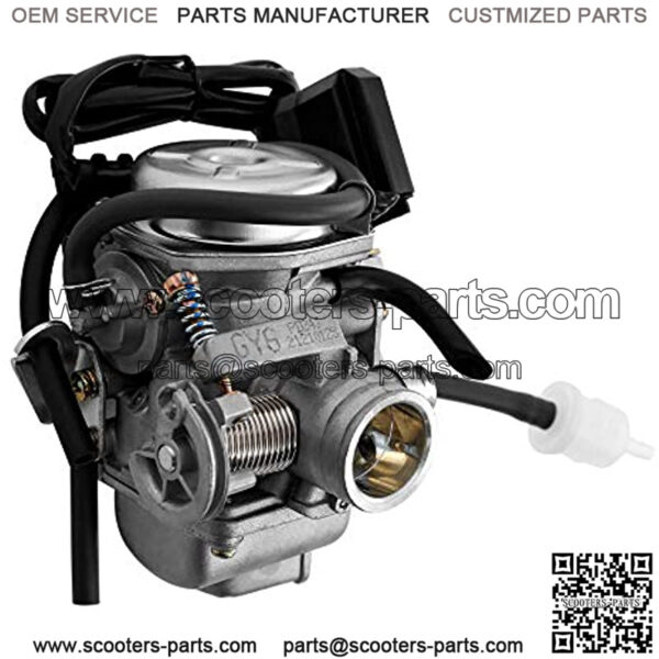 Alloy Carburetor Fuel Carb Fits For GY6 125cc 150cc 4 stroke Engine Scooters ATVs - Image 5