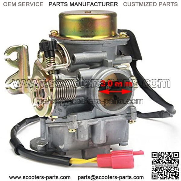 CVK 30mm CVK30 Carb Carburetor Moped Motor Motorcycle ATV Scooter GY6 150CC 200CC 250CC