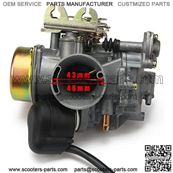 CVK 30mm CVK30 Carb Carburetor Moped Motor Motorcycle ATV Scooter GY6 150CC 200CC 250CC - Image 2