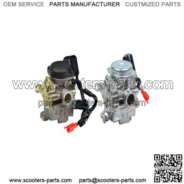 CVK 50cc 139QMB Scooter, ATV, and Dirt Bike Carburetor with Electric Choke