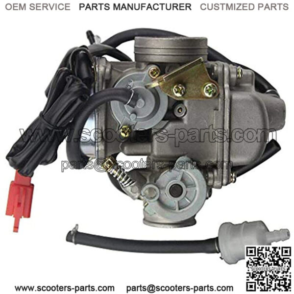 PD24J 24mm Carburetor with Air Filter Intake Manifold for 4-Stroke GY6 125cc 150cc ATV Go Kart Scooter 152QMI 157QMJ - Image 5