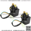 Starter Solenoid Relay-chinese atv starter solenoid for 4-stroke GY6 Engine 50cc 70 cc 90cc 110 cc 125cc 150 cc 200cc 250 cc ATV, Dirt Bikes Scooters, Go Kart, 4 Wheelers Pit Bike, Pocket Bike - Image 4