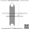 Millet No. 9 G30 scooter accessories bottom plate silicone pedal MAX silicone pedal leather - Image 2