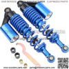 1 Pair 320mm Rear Air Shock Absorbers Fits GY6 Scooter Electric Scooter ATV Go Kart Quad Dirt Sport Bikes Universal Motorcycle - Blue - Image 2