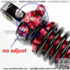 Universal 320mm/12.5" Motorcycle Shock Absorber Rear Air Suspension Fit for Yamaha Motor Scooter BWS Xmax ATV Motorcycle Rear Spring Shock Absorber Motorcycle Shock Absorber - Image 3