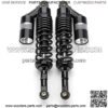 2pcs Universal Motorcycle Motorbike 360mm 14" Rear Air Shock Absorbers Suspension Fit for Yamaha Fit for Suzuki Scooter ATV Quad Motorcycle Rear Damping Motorcycle Shock Absorber