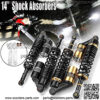 2pcs Universal Motorcycle Motorbike 360mm 14" Rear Air Shock Absorbers Suspension Fit for Yamaha Fit for Suzuki Scooter ATV Quad Motorcycle Rear Damping Motorcycle Shock Absorber - Image 2