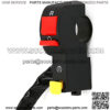 DELUXEMOTO (TM) Handlebar Switch Starter Kill Push ON Off Button for Motorcycle Scooter Pit/Dirt Bikes - Image 2