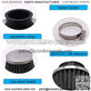 2pcs 35mm Motorcycle Air Filter with 2pcs Fuel Filter Replace for Gy6 Moped Scooter ATV Dirt Bike Motorcycle 50cc 110cc 125cc 150cc 200cc Atvs Dirt Bikes Go Karts Quad 4 Wheeler D-006-35mm - Image 3