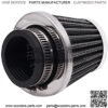 2pcs 35mm Motorcycle Air Filter with 2pcs Fuel Filter Replace for Gy6 Moped Scooter ATV Dirt Bike Motorcycle 50cc 110cc 125cc 150cc 200cc Atvs Dirt Bikes Go Karts Quad 4 Wheeler D-006-35mm - Image 4