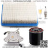 1015426 Air Filter Replacement For Club Car 2020 2019 2018 2017 2016 2015 4-Cycle Moped Roketa Pit Bike Taotao Scooter Engine Oil Fuel Gas Filter Kit