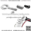 FEC Scooter Replacement Hinge Bolt Repair Hardened Steel Lock Fixed Bolt Screw Folding Hook Compatible for Xiaomi MIJIA M365 Scooter Parts