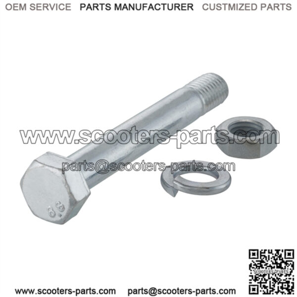 Screw shock absorber/engine casing M9x65 mm, 14mm head