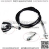 76.5" Rear Drum Brake Cable for 50cc 125cc 150cc 250cc GY6 Chinese Scooter Moped Roketa Taotao Jonway NST Bravo Geely TNG Boreem - Image 2