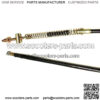 60" Rear Drum Brake Cable Compatible with Coleman Trail CT200U CT200U-EX BT200X and MB200 Heat Warrior 196cc 200cc 5.5HP 6.5HP Mini Bike ATV Scooter Dirt Bike - Image 2