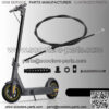 Suitable for electric scooter Ninebot max G30 brake cable set brake cable assembly