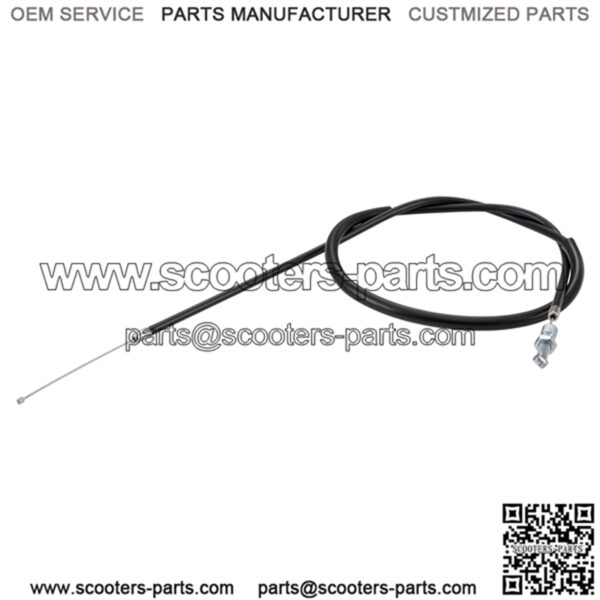 Cable throttle grip to guiding