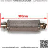 Motorcycle Universal 1.5-2" Inlet Hexagon Exhaust Pipe Slip On Scooter Motorbike ATV Dirt Street Bike - Image 2