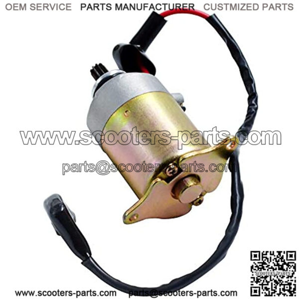 Starter Motor for GY6 125CC 150CC ATV Scooter Moped ATV Go Karts Quad 4 Wheelers Baja