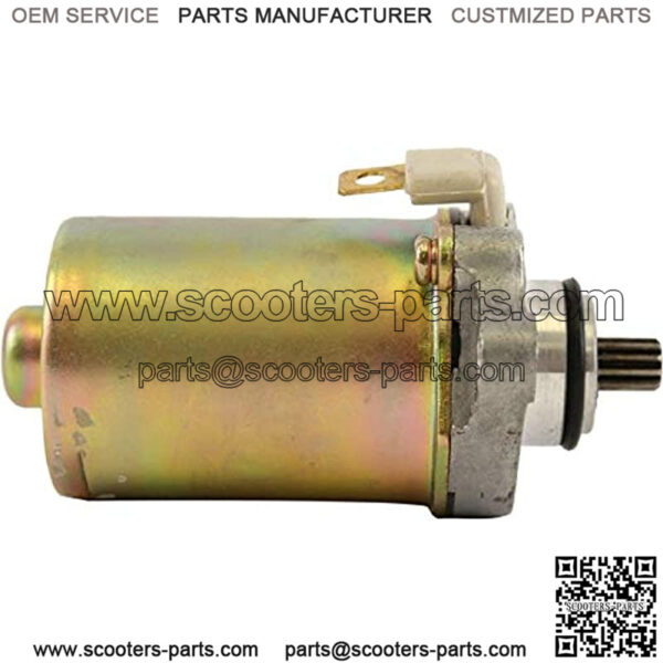 SCH0021 Starter For Honda SA50 Elite 88-93/ Aprilia 50 Scooter Scarabeo 05-13, Mojito 04-08, Sport City 08-13,SR 03-08, Factory 05-13/ Kymco CX50 DJ50 DJW50 K12 KB/31210-GR1-004 - Image 2