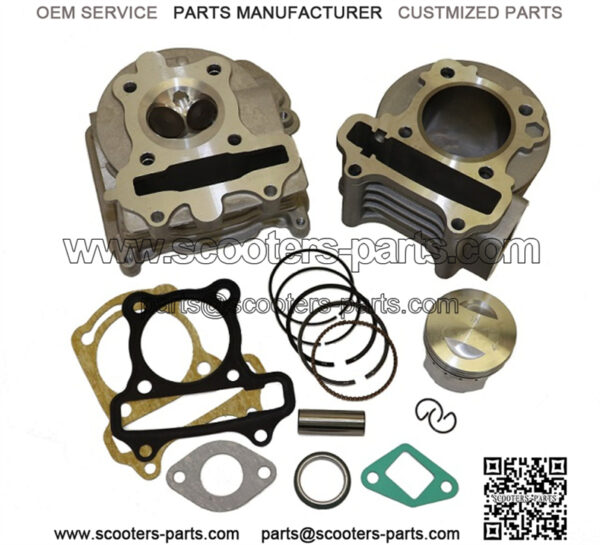50mm QMB139 Big Bore Cylinder and Head Kit