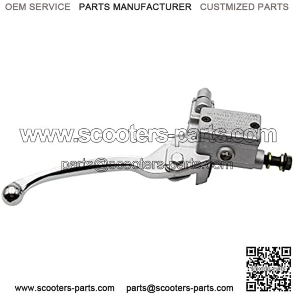 7/8 Inches Right Hydraulic Brake Master Lever Cylinder for 50cc 70cc 90cc 110cc 125cc Pit Dirt Bike ATV Quad Scooter Moped 10mm - Image 2