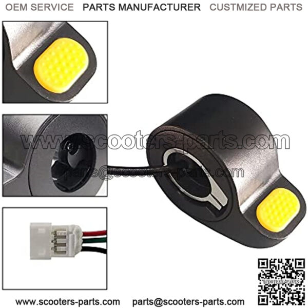 LEFELWEL Speed Thumb Throttle for Ninebot Max G30 Scooter Replacement Repair Kits Kick Scooter Parts Accessories - Image 2