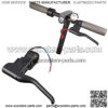 Scooter Brake Handle Brake Lever Spare Parts Lever Handlebar Lever Parts Brake Assembly Kit Handle Replacement Parts Compatible for Xiaomi Mijia M365 Electric Scooter