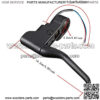 Scooter Brake Handle Brake Lever Spare Parts Lever Handlebar Lever Parts Brake Assembly Kit Handle Replacement Parts Compatible for Xiaomi Mijia M365 Electric Scooter - Image 2