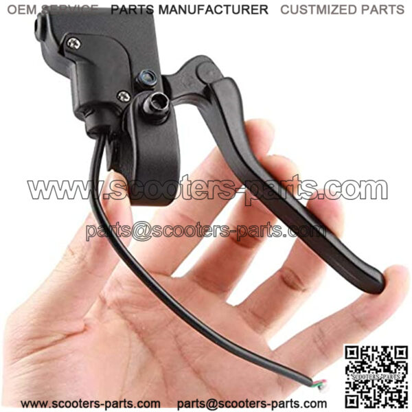 Scooter Brake Handle Aluminum Brake Handle Brakes Lever Part Replacement Compatible for Xiaomi 1S M365 Pro2 Electric Scooter - Image 3