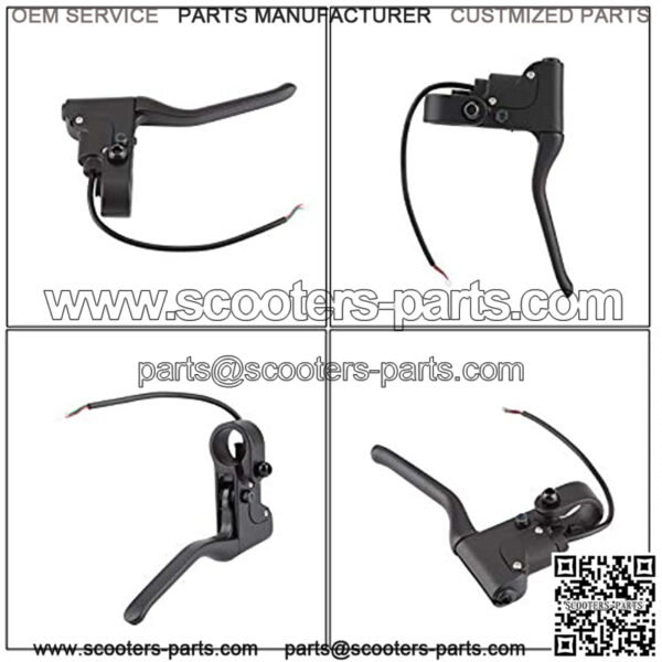 Scooter Brake Handle Aluminum Brake Handle Brakes Lever Part Replacement Compatible for Xiaomi 1S M365 Pro2 Electric Scooter - Image 4