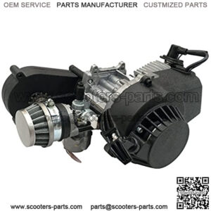 2 STROKE ENGINE MOTOR WITH GEAR BOX FOR 47CC 49CC 50CC MINI POCKET BIKE GAS G-SCOOTER ATV QUAD BICYCLE DIRT PIT BIKES