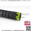 KiWAV Handlebar Hand Grips Black Green compatible for Custom Motorbike Motorcycle Scooter ATV Dirt Bike 7/8 and 1 Inch - Image 3