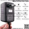 6V 12V 1.5A Trickle Battery Charger, Universal Power Battery Maintainer for Car, Automotive, Vehicle, Motorcycle, Lawn Mower, Marine, Boat, Snowmobile, ATV, RV, SLA AGM GEL CELL Lead Acid Battery - Image 4