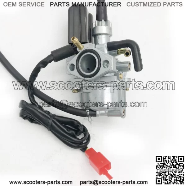 New Carburetor Peugeot Speedfight 1 2 AC LC Vivacity 50cc mit E-choke Tkr Squab